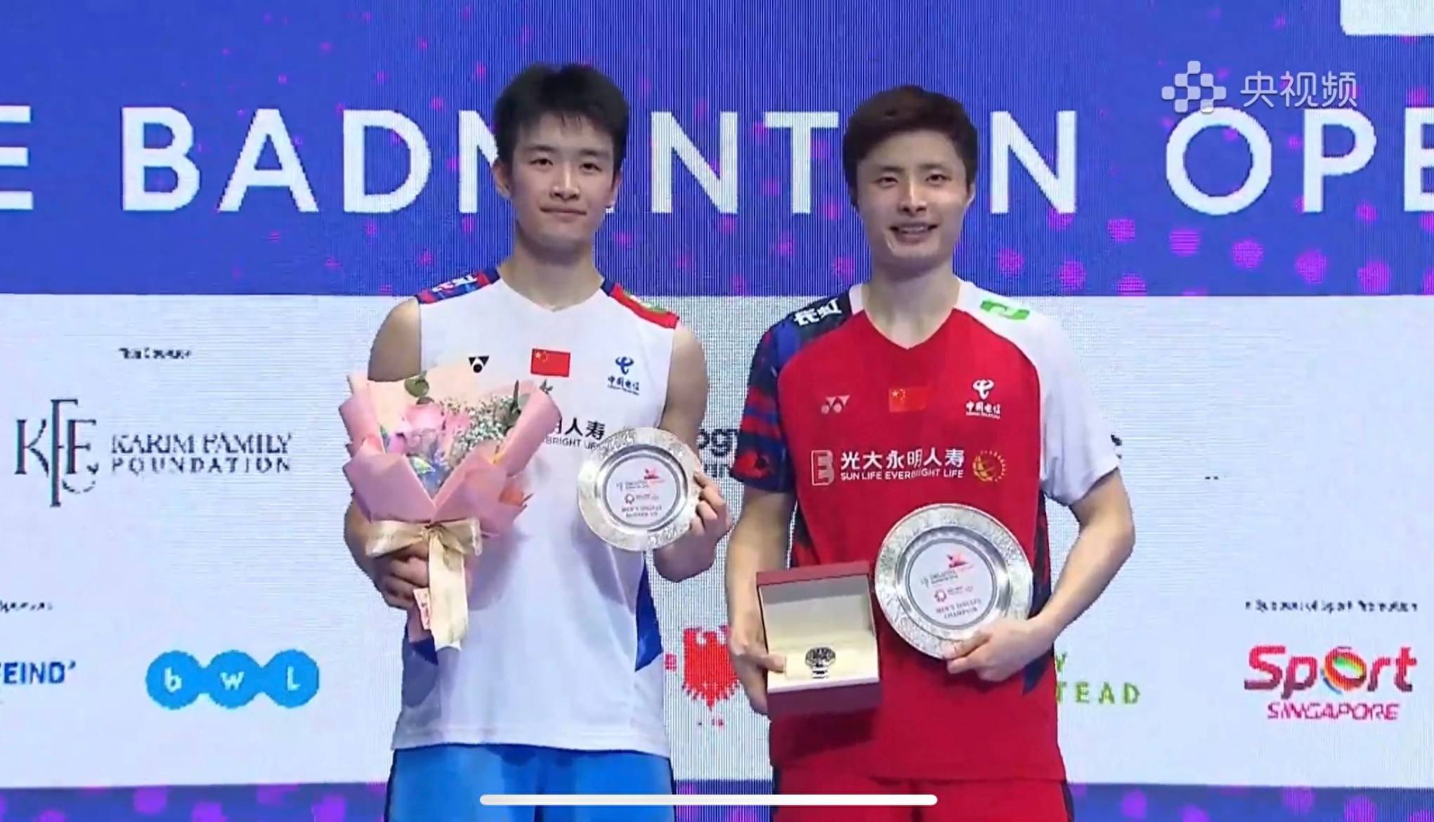 关于中国队横扫马来西亚队，石宇奇统治全场的信息